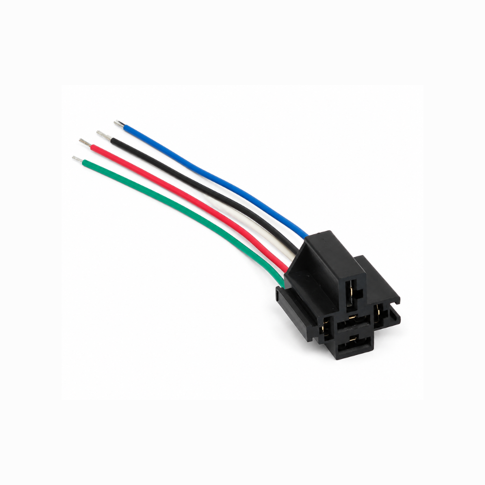 ETE5595 - CONECTOR  BASE P/ RELÉ 5 VIAS