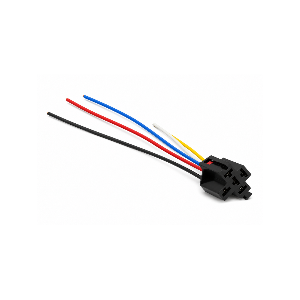 ETE7595PR - CONECTOR BASE P/ RELÉ 5 VIAS