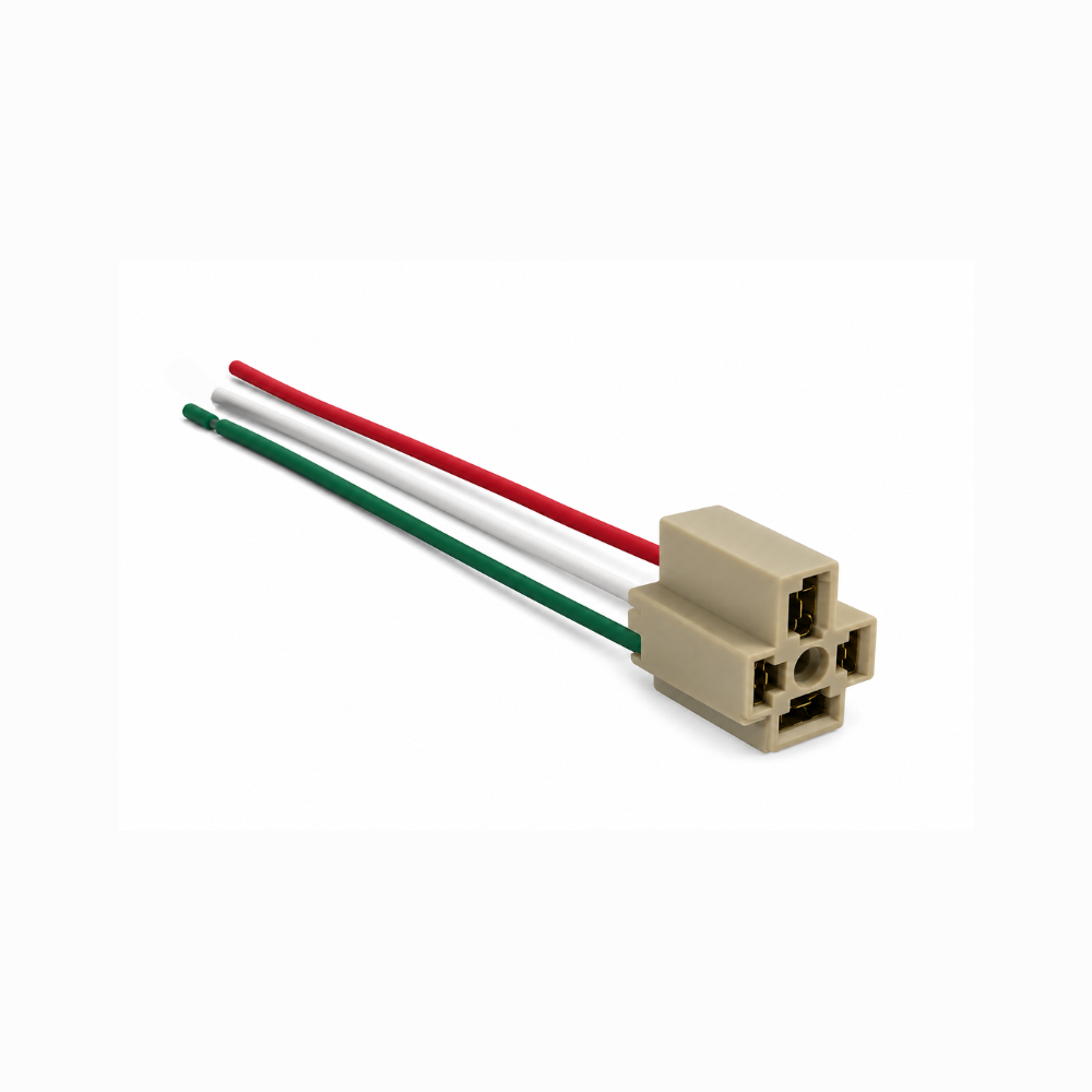 ETE8006 - CONECTOR BASE P/ RELÉ 4 VIAS 