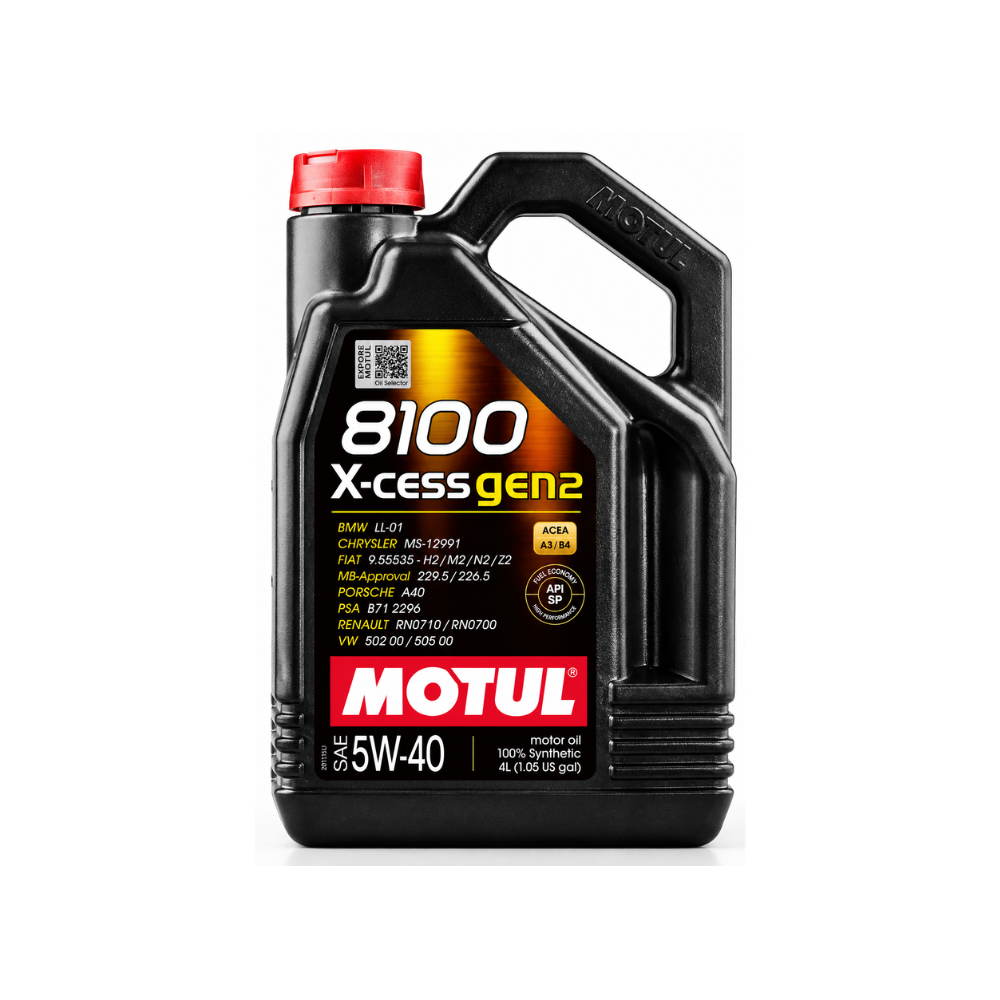 109775 - ACEITE MOTOR 8100 X-CESS GEN2 5W40 (4L)